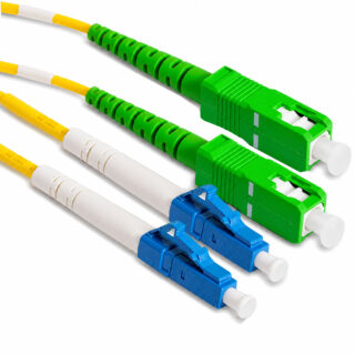 Патчкорд duplex LC/UPC-SC/APC, SM, 3м