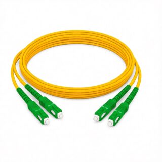 Патчкорд duplex SC/APC-SC/APC, SM, 10м