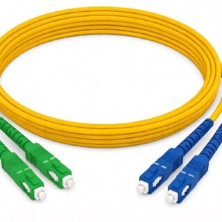 Патчкорд duplex SC/APC-SC/UPC, SM, 1м