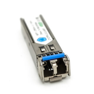 Модуль оптический двухволоконный SFP, 1000Base-LX, 1310нм, LC, 20км, DDM, Industrial