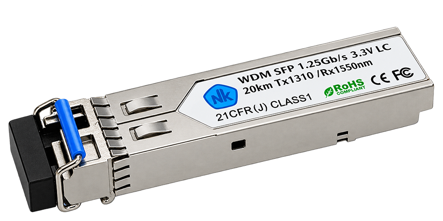 WDM SFP 1.25G 20km LC модуль NK